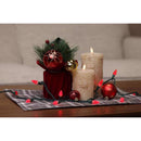 Celebrations Classic LED C6 Red 100 ct String Christmas Lights 297 ft.