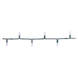 Celebrations Classic LED C6 Pure White 100 ct String Christmas Lights 24.75 ft.