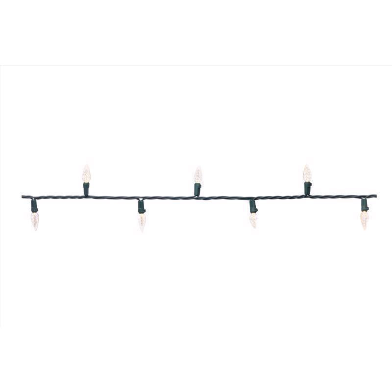 Celebrations Classic LED C6 Warm White 300 ct String Christmas Lights 74.5 ft.