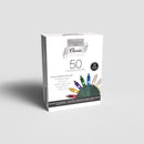 Celebrations Classic LED T5 Multicolored/Warm White 50 ct String Christmas Lights 16 ft.