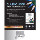 Celebrations Classic LED T5 Multicolored/Warm White 50 ct String Christmas Lights 16 ft.