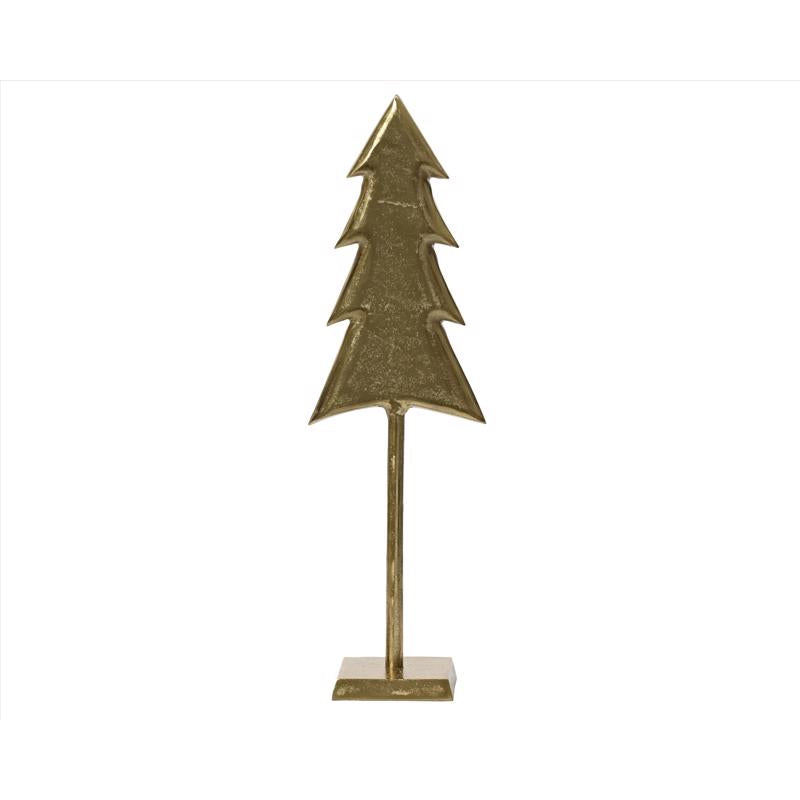 TBL DCR TREE AL GLD 22"