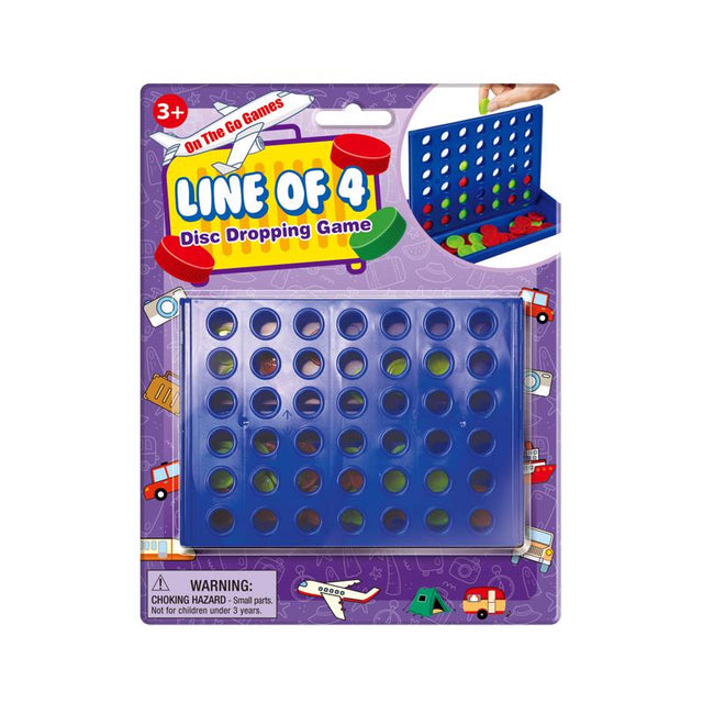 DISC GAME LINE OF 4 3+Y