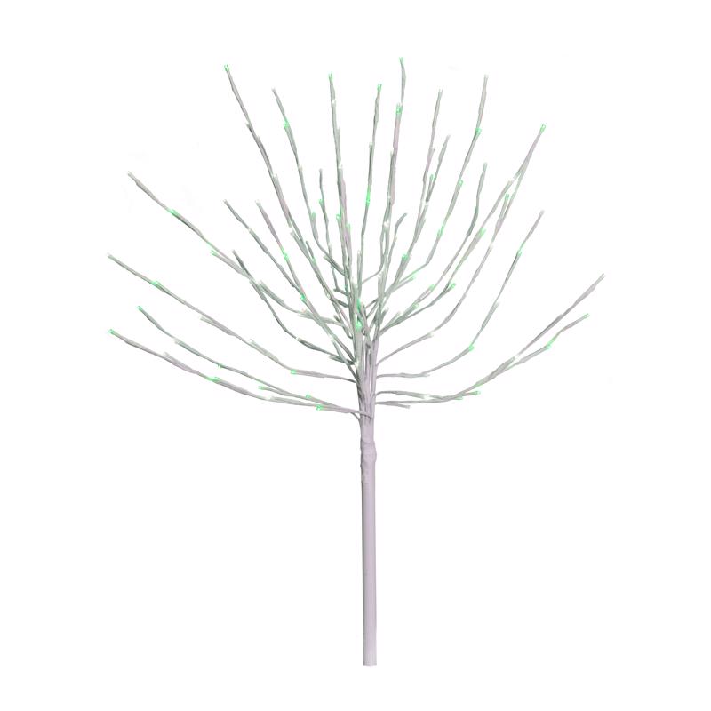 Celebrations LED Green Light Burst 32 in. Pathway Decor