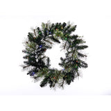 Celebrations LED Prelit Multicolored/Warm White Mixed Pine Wreath