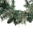 Celebrations LED Prelit Multicolored/Warm White Mixed Pine Wreath