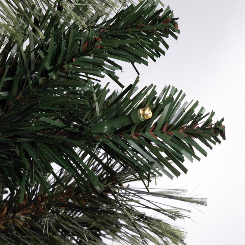 Celebrations 9 ft. L LED Prelit Multicolored Mixed Pine Garland