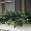 Celebrations 9 ft. L LED Prelit Multicolored Mixed Pine Garland
