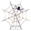 Celebrations Halloween 56 in. LED Spiders Crawling On Web Halloween Decor