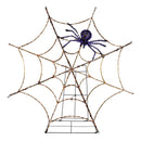 Celebrations Halloween 56 in. LED Spiders Crawling On Web Halloween Decor