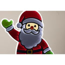 Celebrations LED Infinity Santa 30 in. Yard Decor