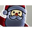 Celebrations LED Infinity Santa 30 in. Yard Decor