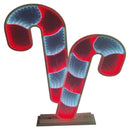 Celebrations LED Infinity Candy Cane 30 in. Yard Decor