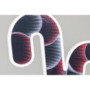 Celebrations LED Infinity Candy Cane 30 in. Yard Decor