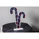 Celebrations LED Infinity Candy Cane 30 in. Yard Decor