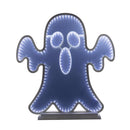 Celebrations Halloween White 23 in. LED Prelit Ghost Infinity Halloween Decor