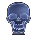Celebrations Halloween White 23 in. LED Prelit Skull Infinity Halloween Decor