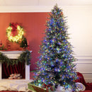 Holiday Bright Lights 9 ft. Full LED 3400 ct Emerald Pine Sparkle Color Changing Christmas Tree