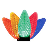 Holiday Bright Lights LED C9 Multicolored 25 ct Christmas Light Bulbs