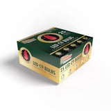 Holiday Bright Lights LED C9 Red 25 ct Christmas Light Bulbs