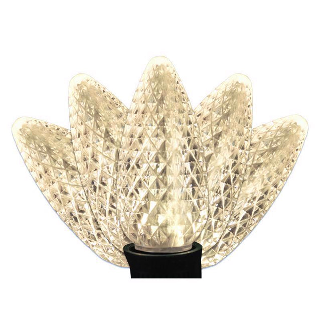 Holiday Bright Lights LED C9 Warm White 25 ct Christmas Light Bulbs