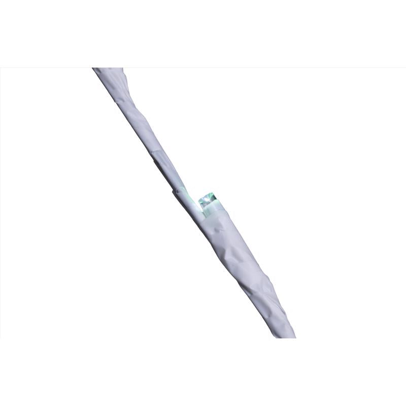 Celebrations LED Green/White Starlight Burst Deluxe Spearmint 24 in. Hanging Decor