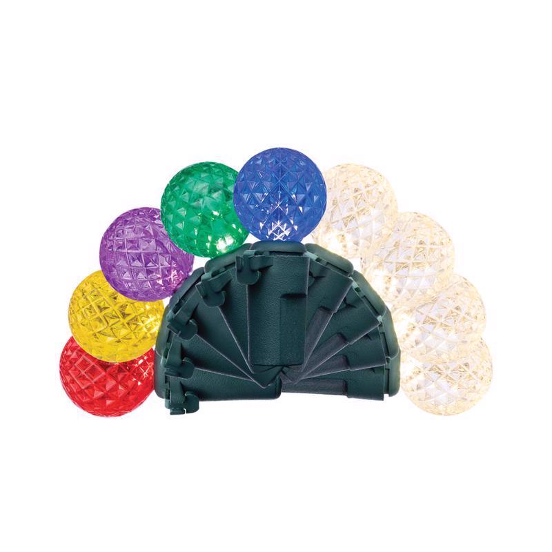 Celebrations LED G12 Multicolored 50 ct Christmas Lights