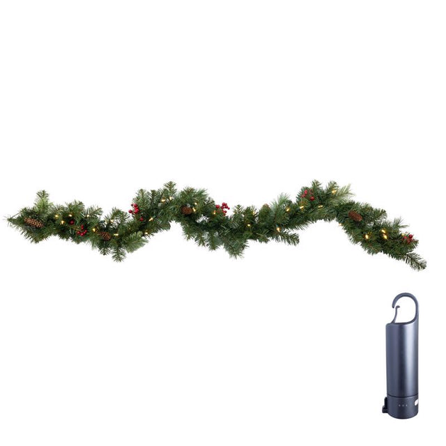 Celebrations 6 ft. L Mixed Pine Garland