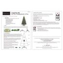 Holiday Bright Lights 9 ft. Full LED 2700 ct Tripoli Pine Sparkle Color Changing Christmas Tree