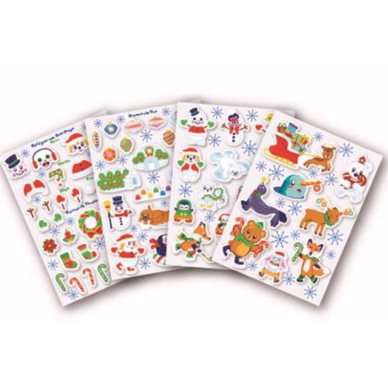 Scentco Sticker Magic Holiday Winter Wonderland Stickers Multicolor 75 pc