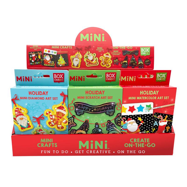 Box Candiy Holiday Mini Craft Set Assorted