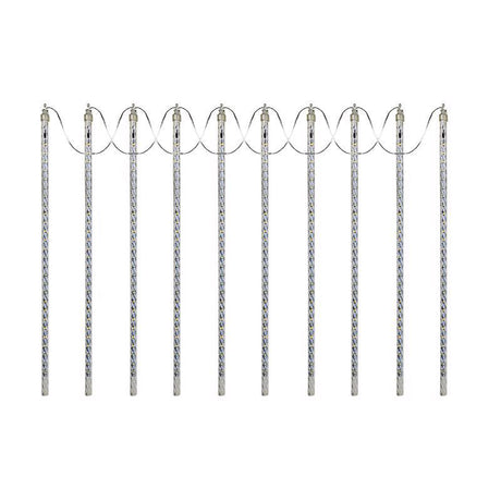 Alpine LED Warm White 54 ct Icicle Light String 9 ft.