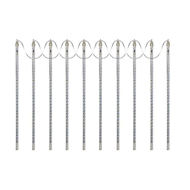 Alpine LED Warm White 54 ct Icicle Light String 9 ft.