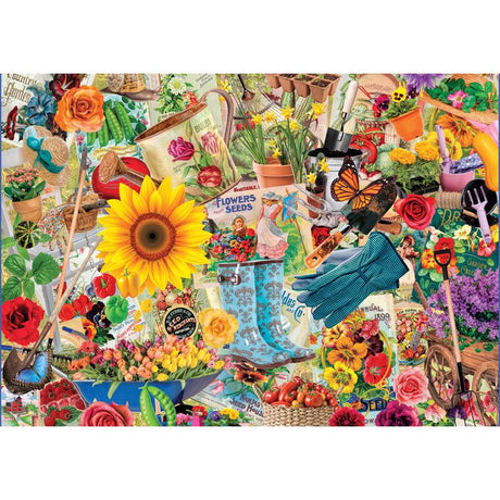 Eurographics Flower Seeds Puzzle Multicolored 1000 pc