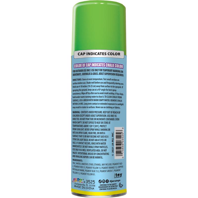 Ja-Ru Chalked Spray Chalk Assorted