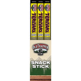 Old Trapper Teriyaki Snack Stick 1.2 oz Shrink Wrapped