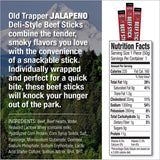 Old Trapper Jalapeno Beef Stick 1.75 oz Shrink Wrapped