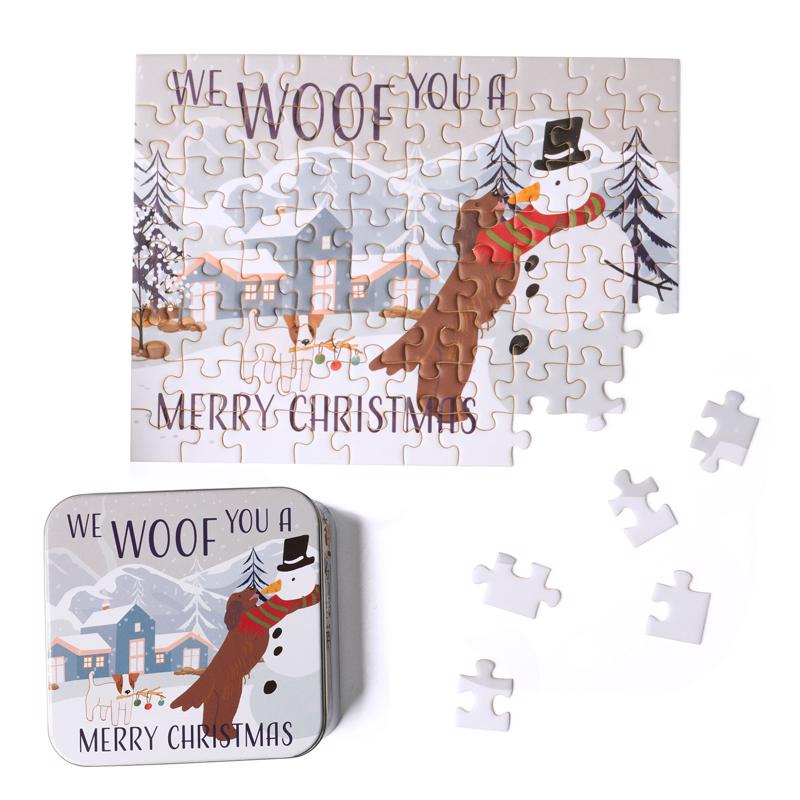 JOLLY JIGSAWS Holiday Mini Puzzles 80 pc