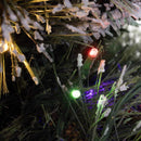 Holiday Bright Lights 1-2 Tree 7-1/2 ft. Full LED 2000 ct Tripoli Pine Sparkle Color Changing Christ