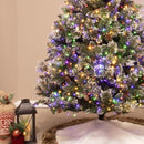 Holiday Bright Lights 1-2 Tree 7-1/2 ft. Full LED 2000 ct Tripoli Pine Sparkle Color Changing Christ