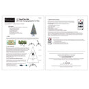 Holiday Bright Lights 1-2 Tree 7-1/2 ft. Full LED 2000 ct Tripoli Pine Sparkle Color Changing Christ