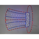 Celebrations Patriotic Silhouette Window Decor Metal 1 pk