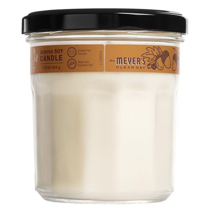 Mrs. Meyer's Clean Day White Acorn Spice Scent Candle 7.2 oz