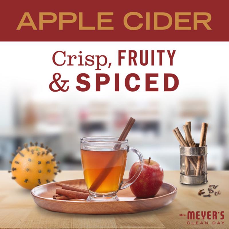 Mrs. Meyer's Clean Day White Apple Cider Scent Candle 7.2 oz