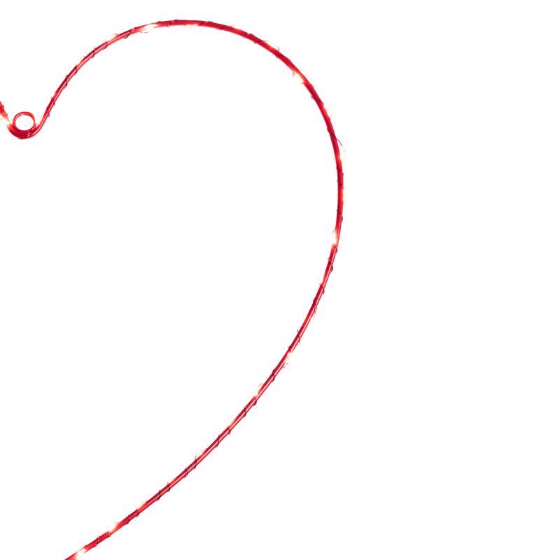 Celebrations Heart Silhouette Window Decor Metal 1 pk