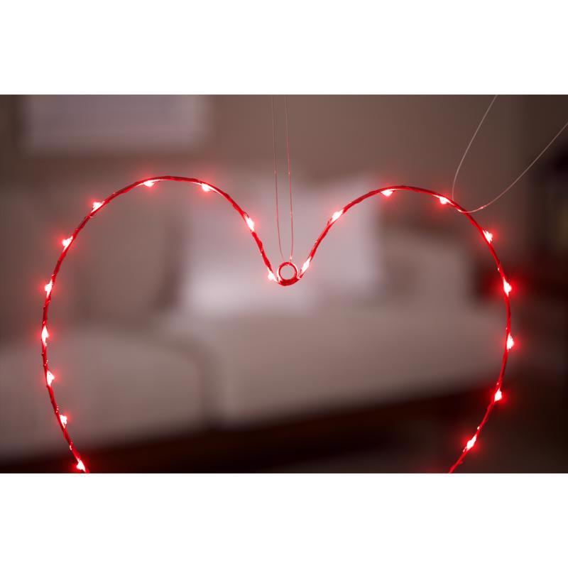 Celebrations Heart Silhouette Window Decor Metal 1 pk
