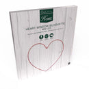 Celebrations Heart Silhouette Window Decor Metal 1 pk