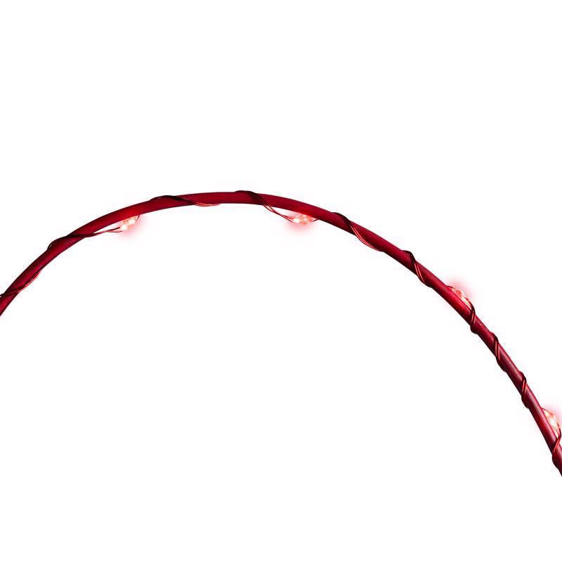 Celebrations Double Heart Silhouette Window Decor Metal 1 pk