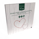 Celebrations Double Heart Silhouette Window Decor Metal 1 pk