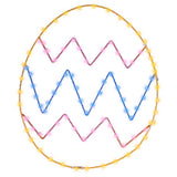 Celebrations Easter Egg Silhouette Window Decor Metal 1 pk